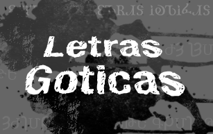 Letras goticas (abecedario) - letras facebook